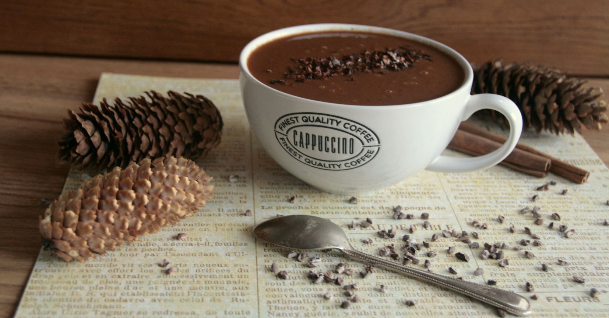 Dyniowa gorąca czekolada